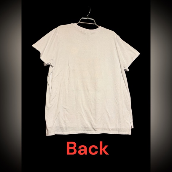 Peanuts White Snoopy Tee with Colorful crocheted Flowers - Picture 4 of 4